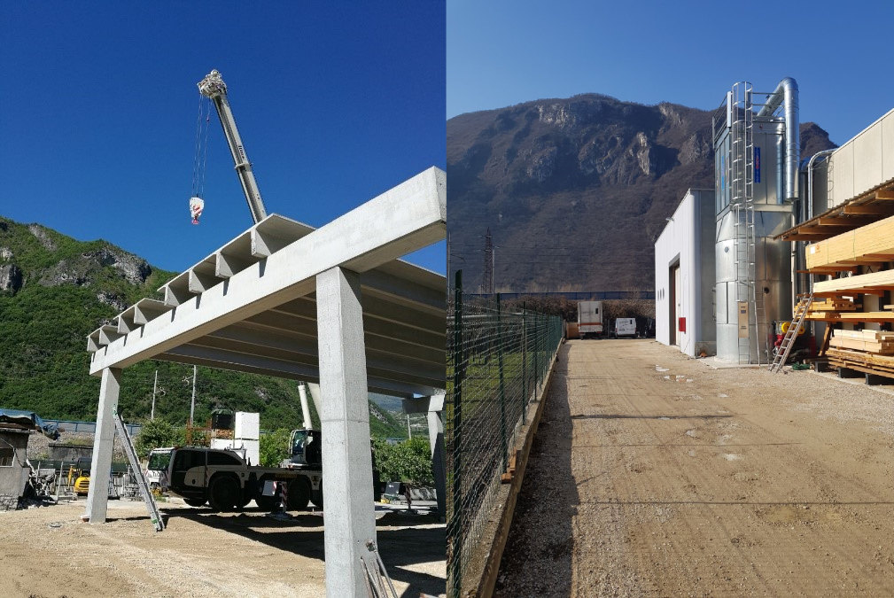 Ampliamento capannone industriale Serravalle all'Adige-IBM